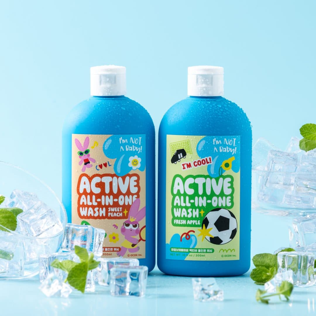 I'm not a baby active all-in-one wash fresh apple 300ml