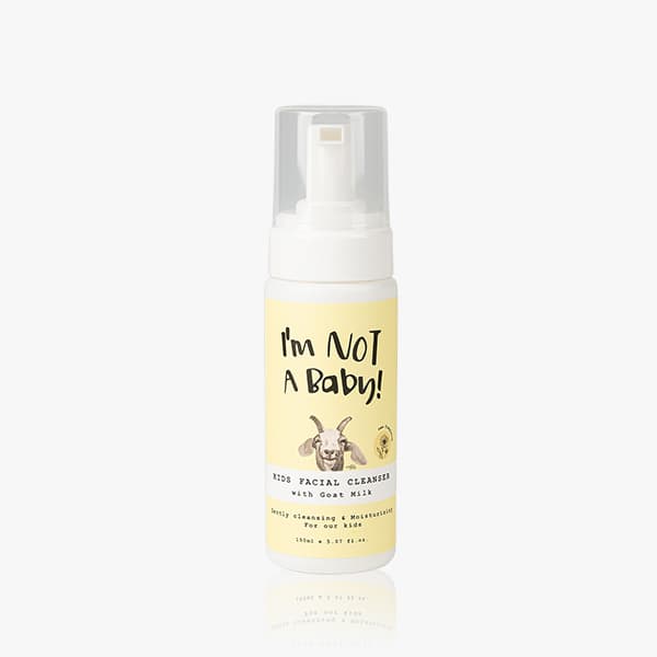 I'm not a baby kids facial cleanser with goat milk 150ml